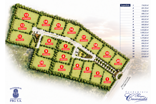 CONDOMINIO CASAMILA master plan